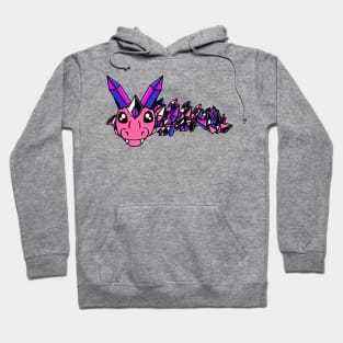 Gender Fluid Pride Fidget Crystal Dragon Hoodie